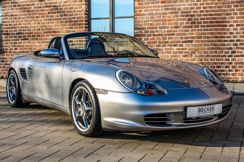 Silber Gebraucht 2004 Porsche 986 Boxster Cabrio | 39.800 € - Bild 1/4