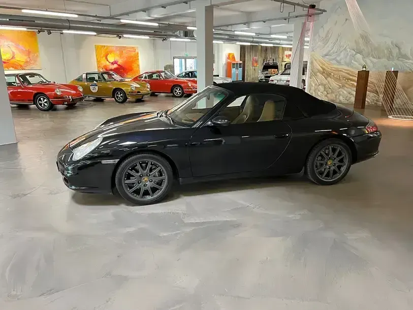 Gebraucht Porsche 911 235 PS (172 kW) 2003 Schwarz Cabrio
