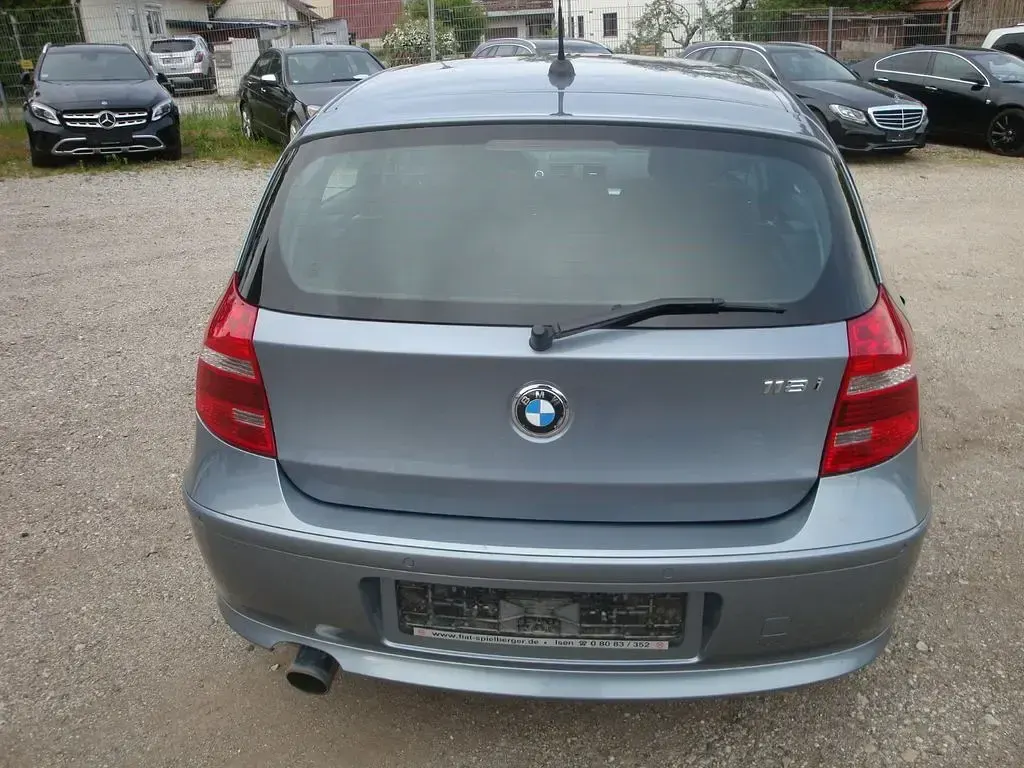 Gebraucht BMW 118 Advantage 143 PS (105 kW) 2007 Blau Kleinwagen