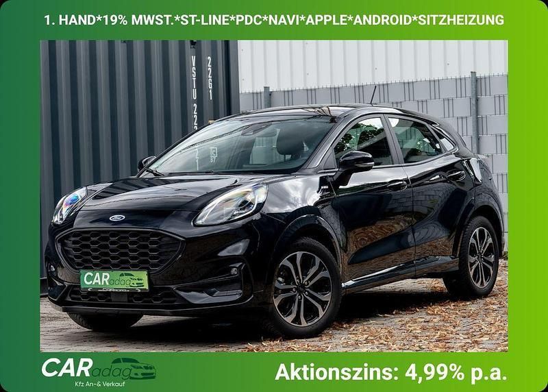 Schwarz Gebraucht 2023 Ford Puma ST-Line SUV | 13.999 € (Guter Preis) - Bild 1/4