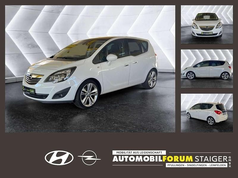 Weiß Gebraucht 2011 Opel Meriva Innovation Van / Kleinbus | 7.690 € (Etwas zu teuer) - Bild 1/4