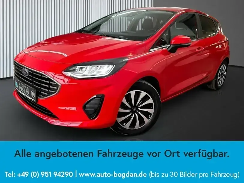 Gebraucht Ford Fiesta Titanium 125 PS (91 kW) 2023 Rot Kleinwagen