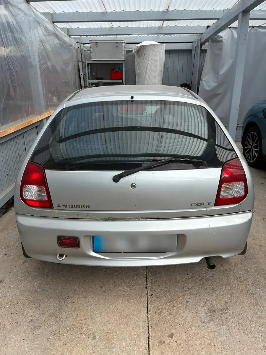 Gebraucht Mitsubishi Colt 82 PS (60 kW) 2003 Silber Kleinwagen