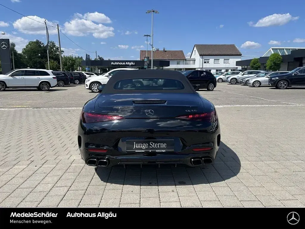 Gebraucht Mercedes SL55 AMG Premium Plus 476 PS (350 kW) 2024 Lack obsidianschwarz Cabrio