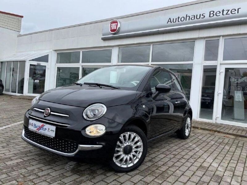 Schwarz Gebraucht 2021 Fiat 500C Cabrio | 17.249 € (Teuer) - Bild 1/4