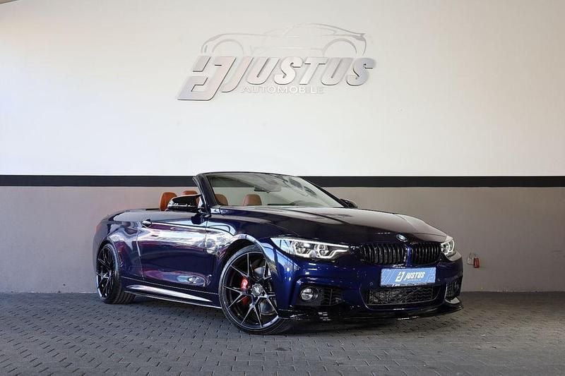 Blau Gebraucht 2018 BMW 440 Performance Cabrio | 33.400 € (Fairer Preis) - Bild 1/4