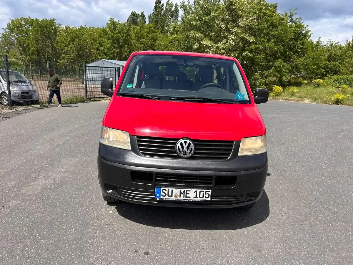 Gebraucht VW T5 84 PS (61 kW) 2009 Rot Van