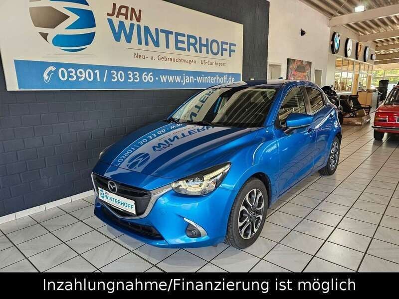 Blau Gebraucht 2018 Mazda 2 Kizoku Kleinwagen | 13.999 € (Fairer Preis) - Bild 1/4