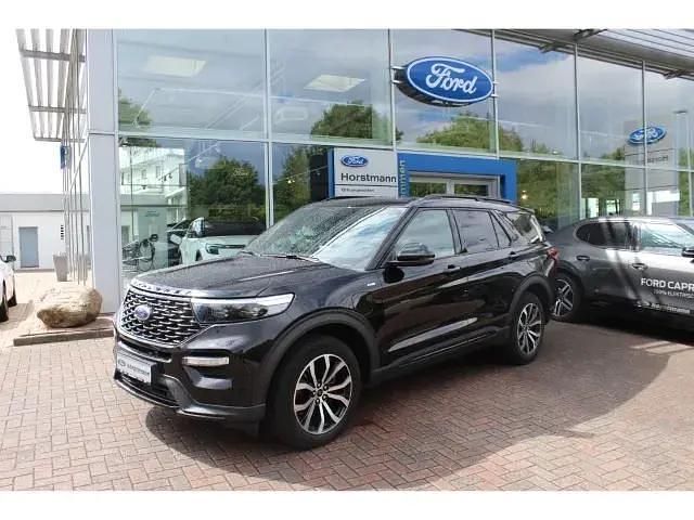 Schwarz Gebraucht 2021 Ford Explorer ST-Line SUV | 43.950 € (Fairer Preis) - Bild 1/4