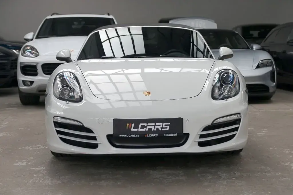 Gebraucht Porsche Boxster 265 PS (194 kW) 2014 Weiß Cabrio