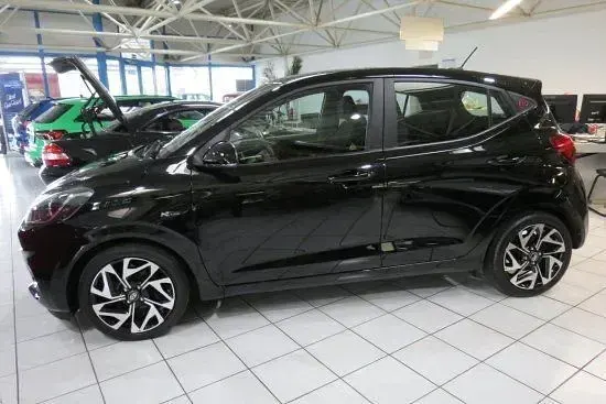 Gebraucht Hyundai i10 N Line 101 PS (74 kW) 2022 Schwarz Kleinwagen
