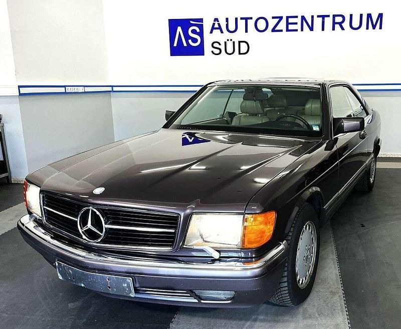 Braun Gebraucht 1991 Mercedes 500 Coupé | 16.900 € - Bild 1/4