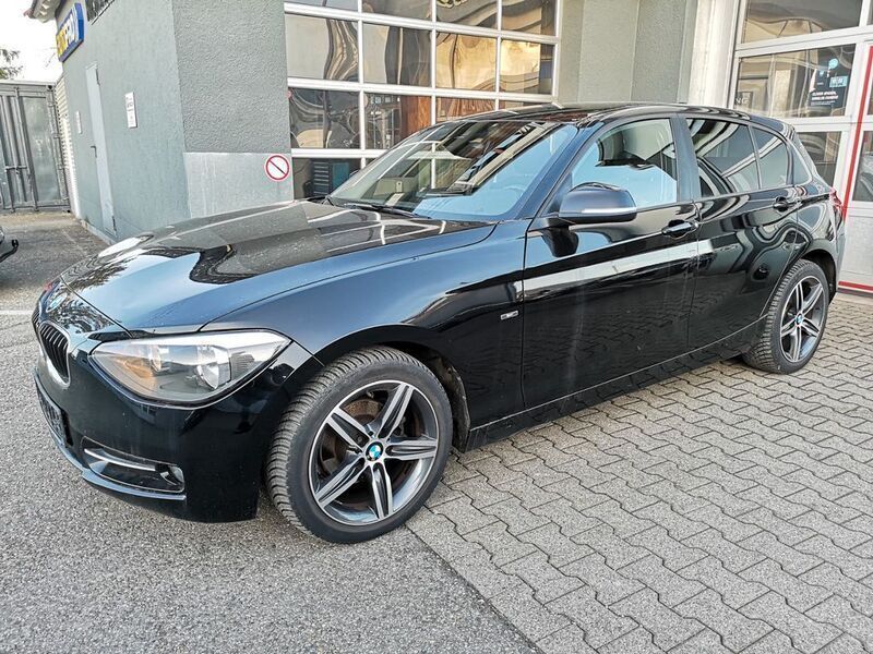 Schwarz Gebraucht 2013 BMW 118 Sport Line Kleinwagen | 7.950 € (Fairer Preis) - Bild 1/4
