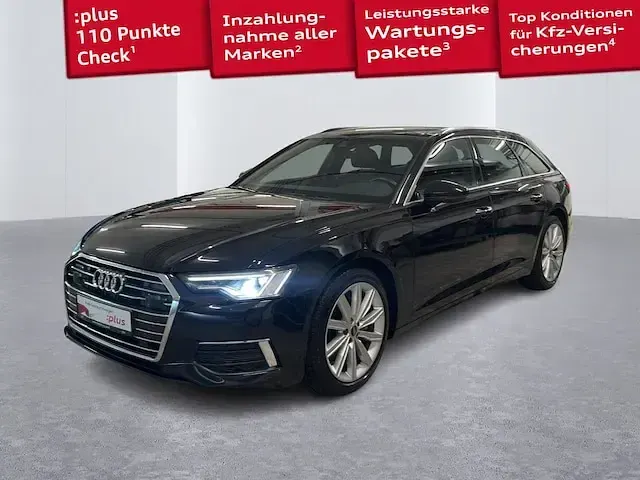 Gebraucht Audi A6 Design 204 PS (150 kW) 2023 Mythosschwarz metallic Kombi