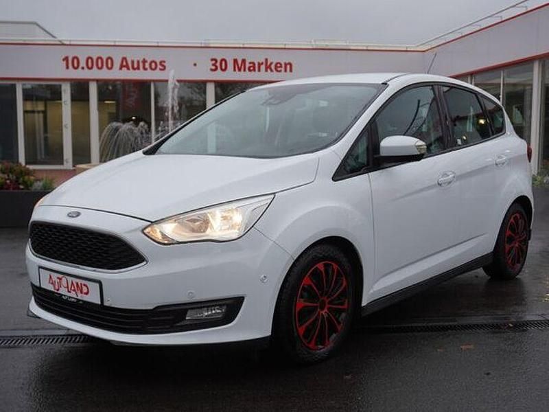 Weiß Gebraucht 2017 Ford C-MAX Van / Kleinbus | 11.990 € (Fairer Preis) - Bild 1/4
