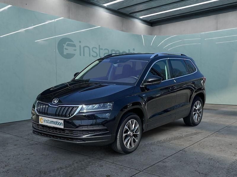 Schwarz Gebraucht 2022 Skoda Karoq SUV | 26.249 € (Fairer Preis) - Bild 1/4