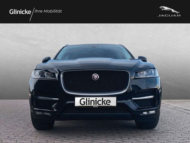 Schwarz Gebraucht 2018 Jaguar F-Pace R-Sport SUV | 21.900 € (Fairer Preis) - Bild 1/4