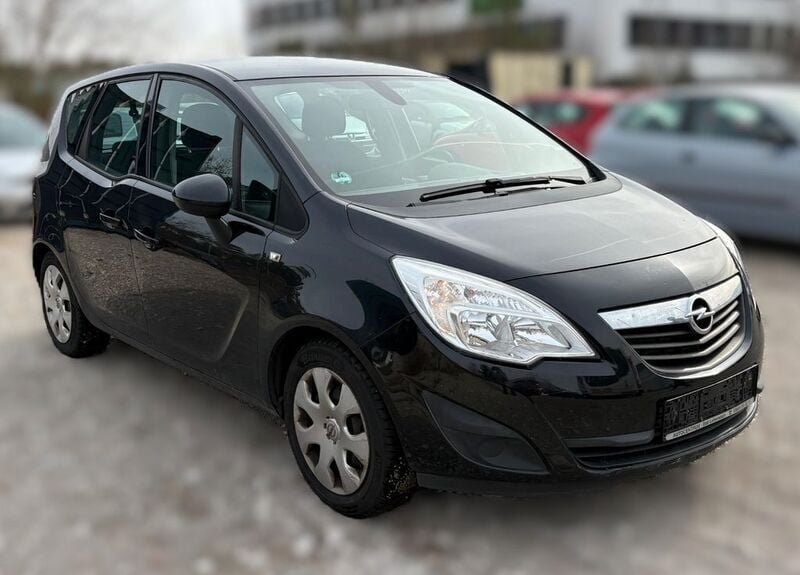 Schwarz Gebraucht 2012 Opel Meriva Edition Van / Kleinbus | 1.700 € (Superpreis) - Bild 1/4