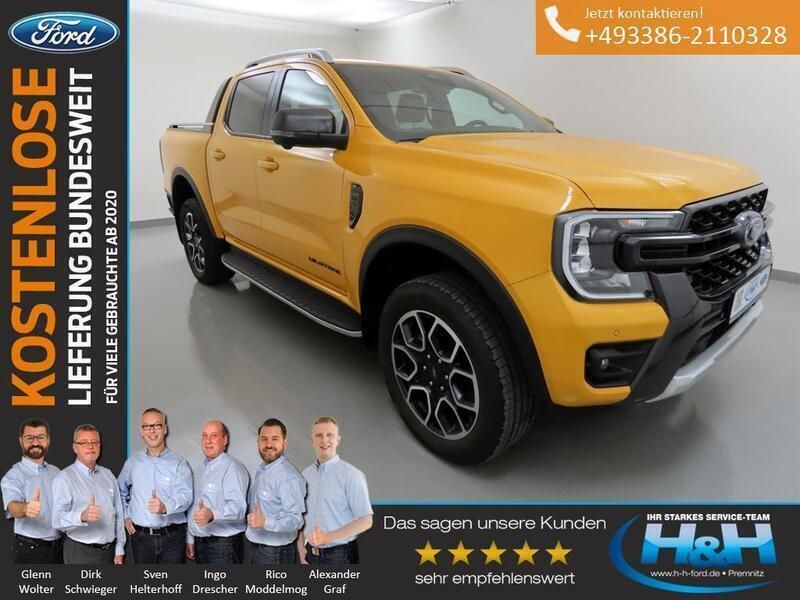 Orange Gebraucht 2023 Ford Ranger Wildtrack Abholung | 41.840 € (Fairer Preis) - Bild 1/4