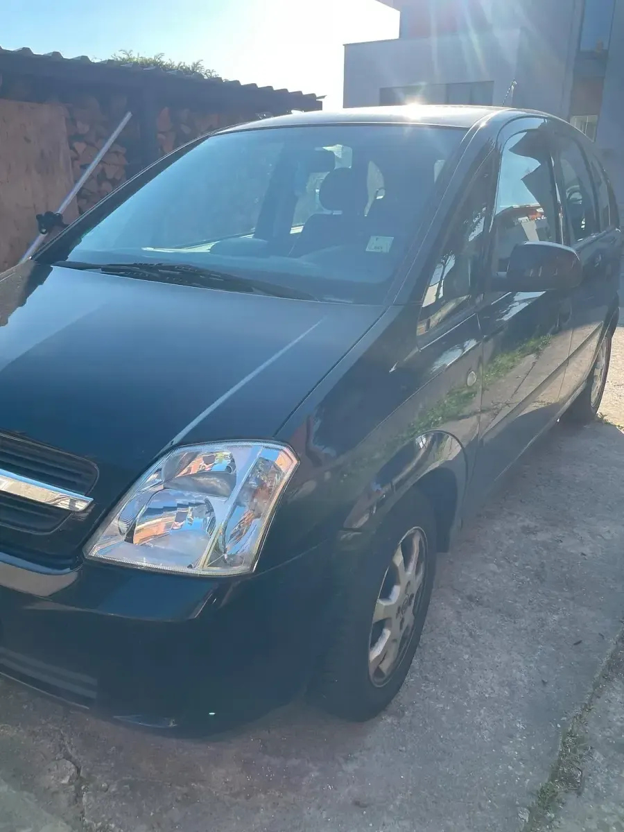 Gebraucht Opel Meriva 97 PS (71 kW) 2004 Schwarz Van / Kleinbus