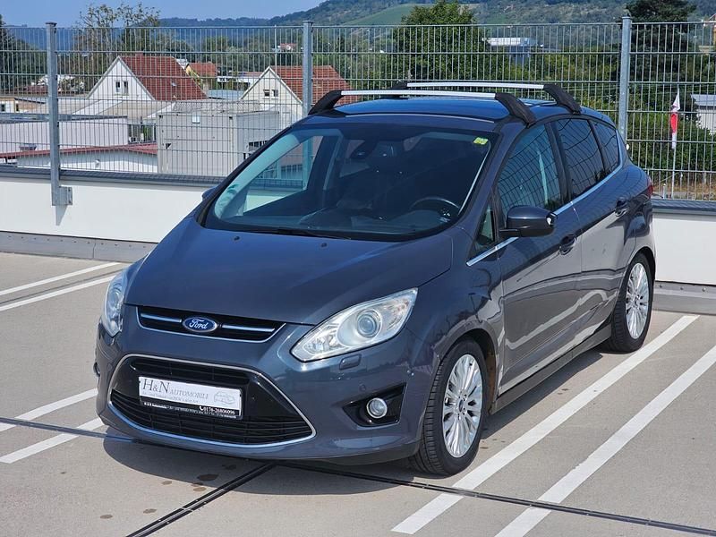 Gebraucht Ford C-MAX Titanium 150 PS (110 kW) 2011 Midnight skygrau metallic Van / Kleinbus