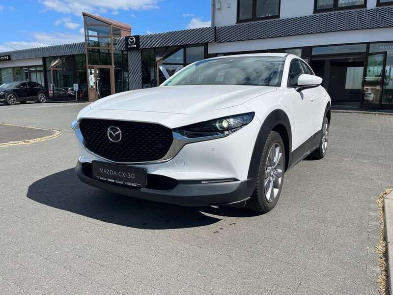 Arctic white Gebraucht 2021 Mazda CX-30 Selection SUV | 20.690 € (Guter Preis) - Bild 1/4