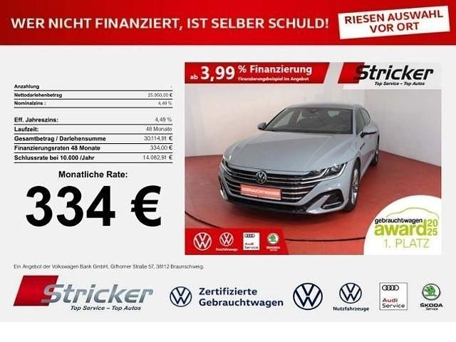 Gebraucht VW Arteon R-line 218 PS (160 kW) 2022 Mondsteingrau Kombi