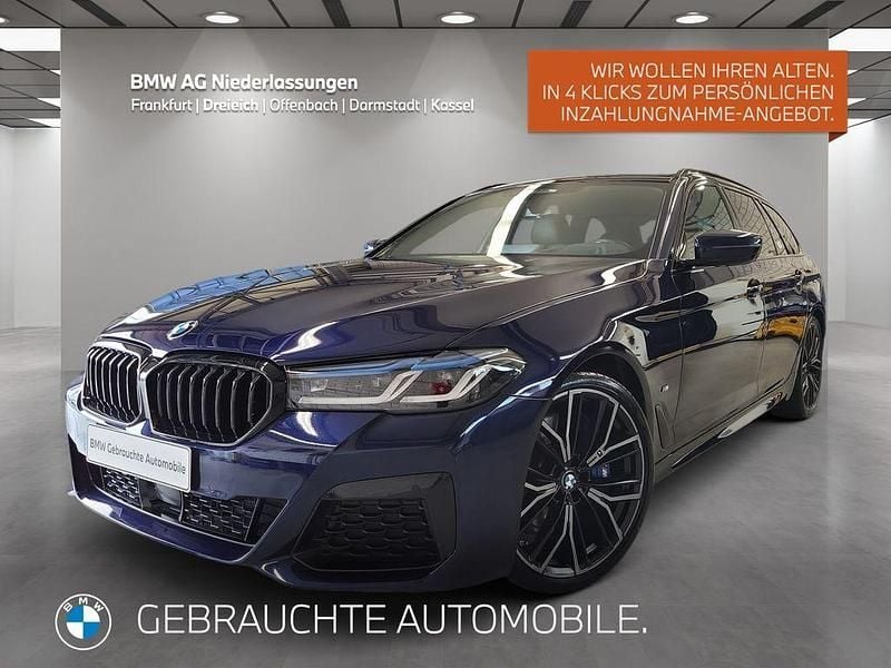 Blau Gebraucht 2022 BMW 540 M Sport Limousine | 51.880 € (Teuer) - Bild 1/4