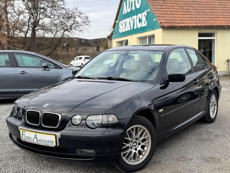 Gebraucht BMW 316 Compact Advantage 116 PS (85 kW) 2003 Schwarz Kleinwagen