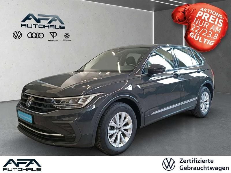 Grau Gebraucht 2021 VW Tiguan SUV | 24.444 € (Guter Preis) - Bild 1/4