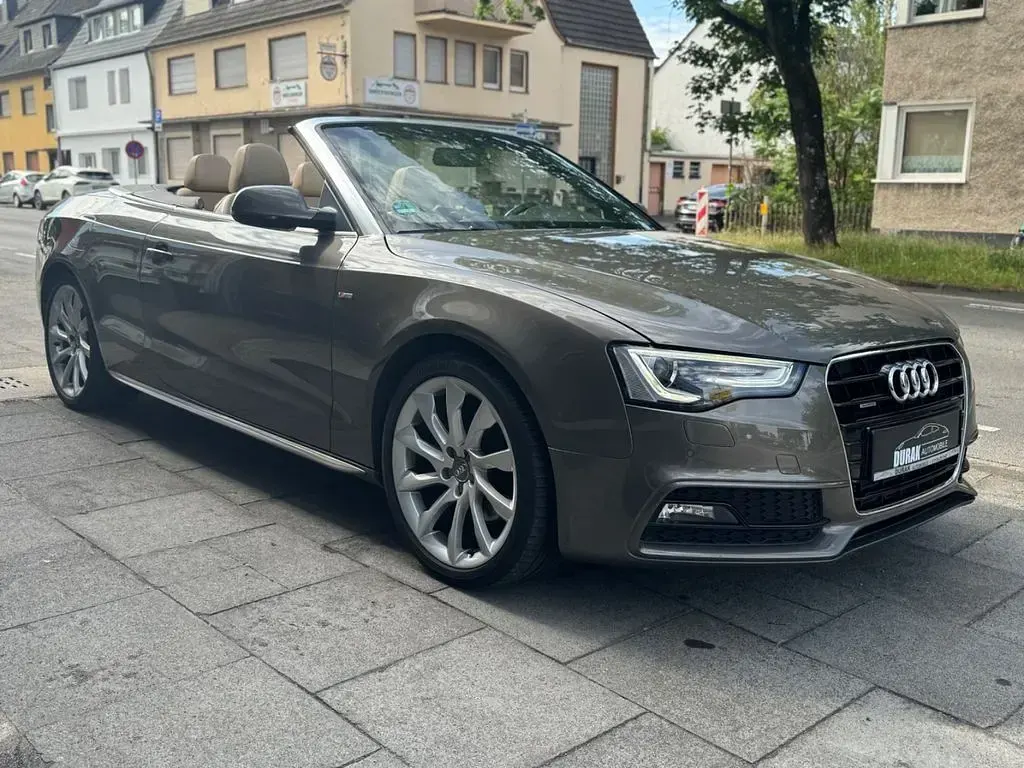 Gebraucht Audi A5 Cabriolet S-Line 245 PS (180 kW) 2014 Grau Cabrio