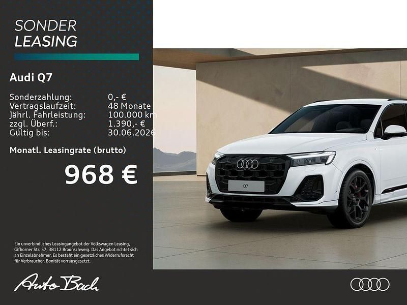 Neu Audi Q7 S-Line 286 PS (210 kW) 2026 Satellitsilber metallic SUV