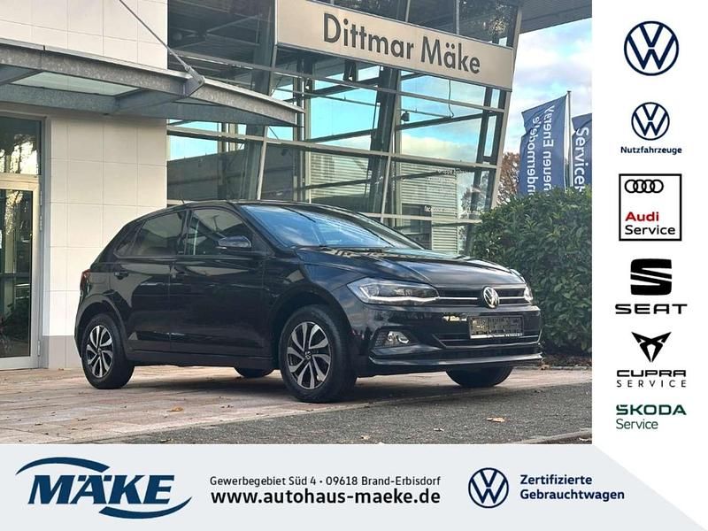 Schwarz Gebraucht 2021 VW Polo Active Kleinwagen | 15.990 € (Fairer Preis) - Bild 1/4