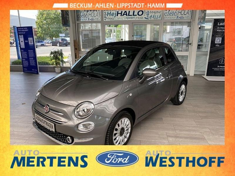 Grau Gebraucht 2022 Fiat 500C Dolcevita Cabrio | 14.350 € (Fairer Preis) - Bild 1/4