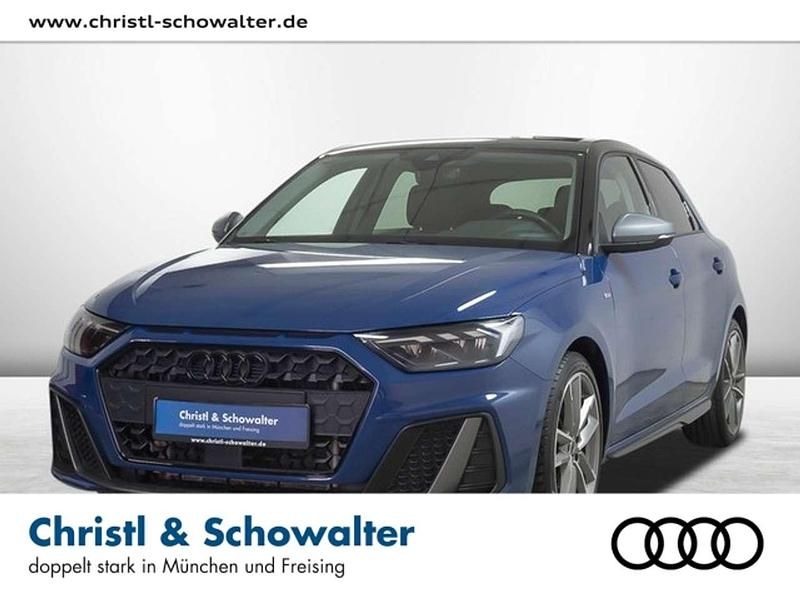 Ascariblau metallic Gebraucht 2022 Audi A1 Sportback S-Line Kleinwagen | 22.710 € (Etwas zu teuer) - Bild 1/4