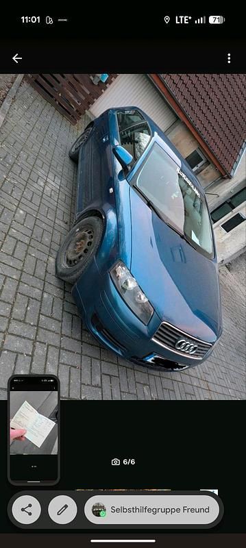 Gebraucht Audi A3 102 PS (75 kW) 2003 Blau Kleinwagen
