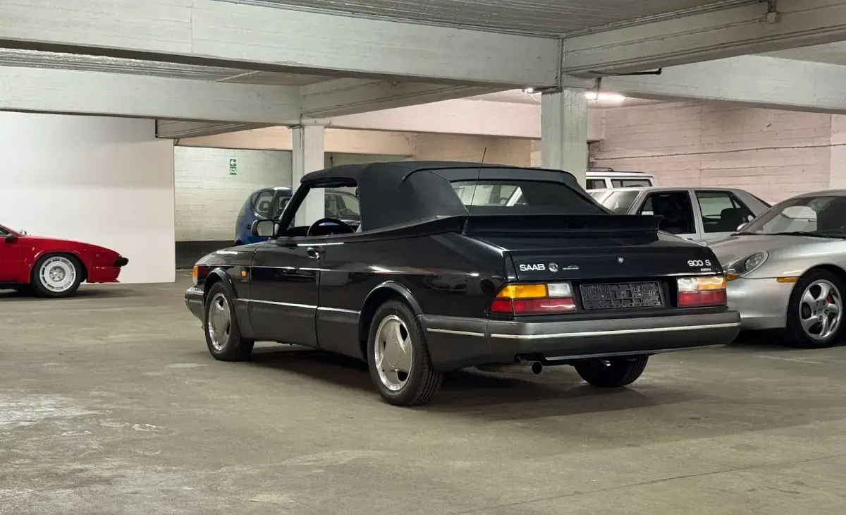 Gebraucht Saab 900 Cabriolet 175 PS (128 kW) 1993 Schwarz Cabrio