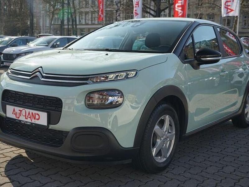 Gebraucht Citroën C3 Feel 82 PS (60 kW) 2019 Grün Kleinwagen