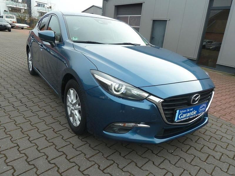 Gebraucht Mazda 3 Exclusive-Line 120 PS (88 kW) 2018 Blau Limousine