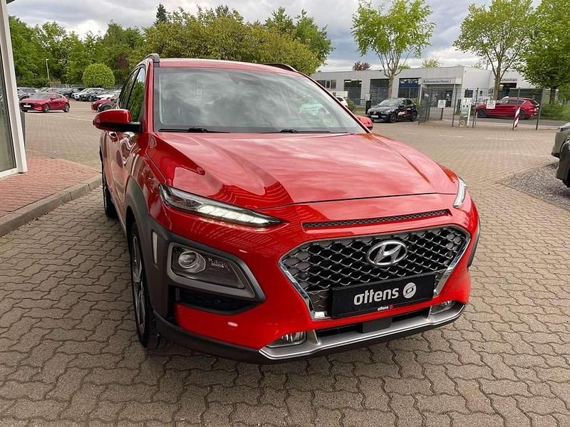 Gebraucht Hyundai Kona Premium 177 PS (130 kW) 2020 Tangerine comet SUV