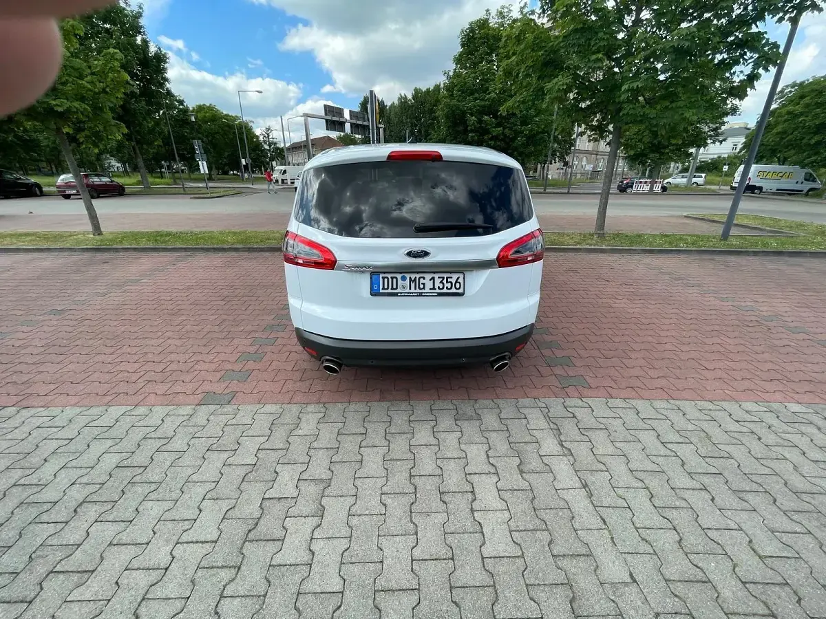 Gebraucht Ford S-MAX S 200 PS (147 kW) 2011 Weiß Van / Kleinbus