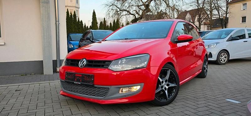 Gebraucht VW Polo 60 PS (44 kW) 2010 Rot Kleinwagen