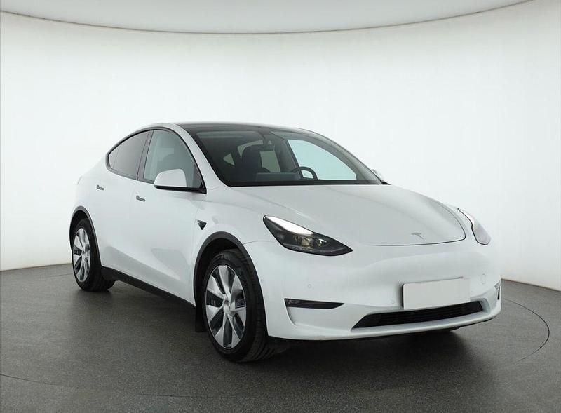 Gebraucht Tesla Model Y Long Range AWD 378 kW (514 PS) 2021 Weiß SUV