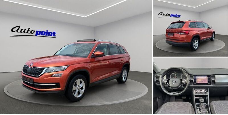 Tangerine orange Gebraucht 2021 Skoda Kodiaq SUV | 19.950 € (Superpreis) - Bild 1/4