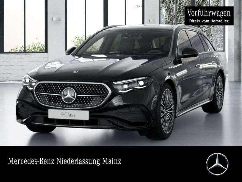 Obsidianschwarz Gebraucht 2025 Mercedes E200 AMG Kombi | 63.790 € - Bild 1/4