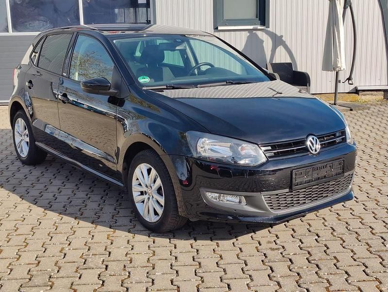 Gebraucht VW Polo Style 90 PS (66 kW) 2012 Schwarz Kleinwagen