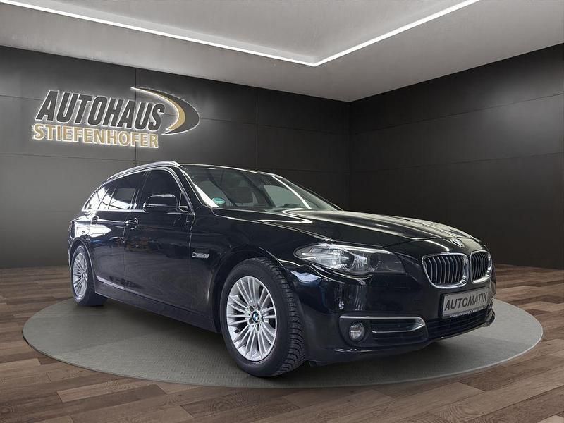 Gebraucht BMW 520 Luxury Line 190 PS (139 kW) 2017 Schwarz Kombi