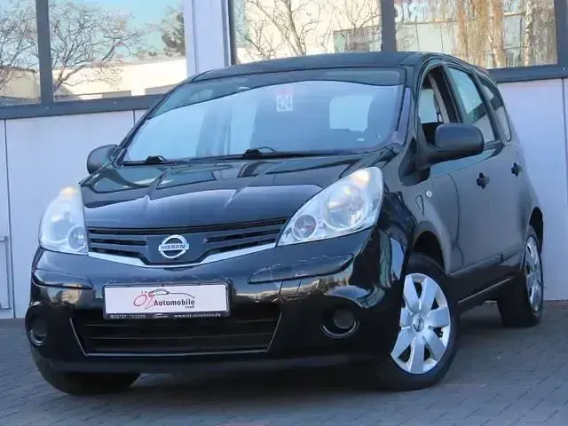 Gebraucht Nissan Note Acenta 88 PS (64 kW) 2011 Schwarz Kleinwagen