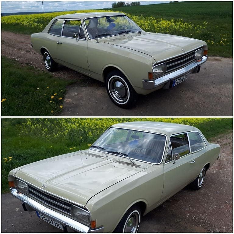 Beige Gebraucht 1971 Opel Rekord Limousine | 10.500 € - Bild 1/4