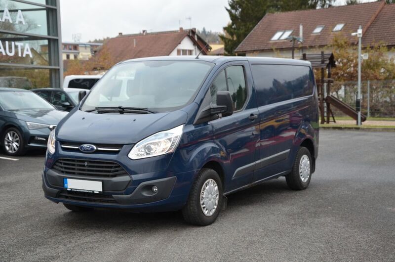 Blau Gebraucht 2014 Ford Transit Custom Van / Kleinbus | 11.220 € (Superpreis) - Bild 1/4